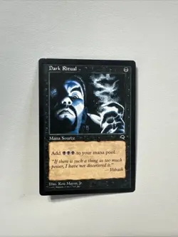 Dark Ritual - Tempest - Magic The Gathering - Image 1