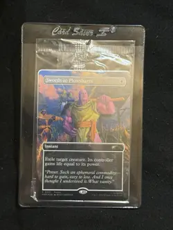Magic The Gathering Swords To Plowshares Foil PSA Promo *SEALED* Thanos MTG - Image 1