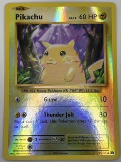 Pikachu 35/108 XY Evolutions Reverse Holo Common Pokemon NM - Image 1