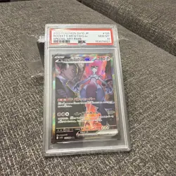 2025 POKEMON JAPANESE GLORY OF TEAM ROCKET #125 TEAM ROCKET'S MEWTWO EX PSA 10 - Image 1