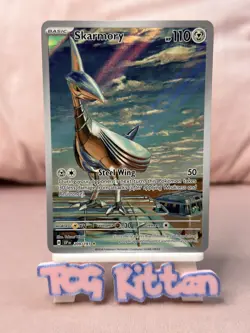 Skarmory - 209/191 - Surging Sparks Illustration Rare - 'B' - Pokemon TCGKITTEN - Image 1