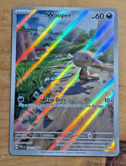 Paldean Wooper 102/094 Illustration Rare Phantasmal Flames Pokemon - Image 1