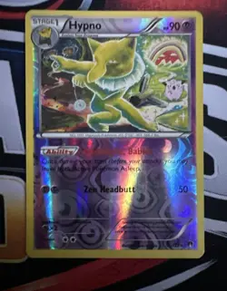 2016 Pokemon XY BREAKpoint Hypno #51/122 Reverse Holo - Image 1
