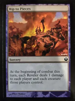 Magic the Gathering MTG Rip to Pieces (11) Defeat a God LP - Image 1