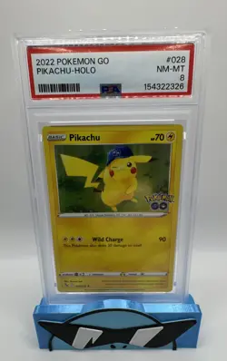 Pikachu 028/078 Pokemon GO Holo (Low Pop!!!) - Image 1