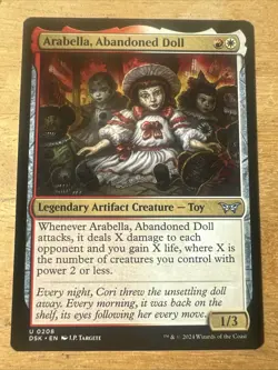 Arabella, Abandoned Doll - 208 - DSK - NM - MTG Magic the Gathering - Image 1