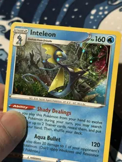 INTELEON 058/202 COSMOS HOLO POKEMON TCG NM-LP+ SWIRL🍥 - Image 2