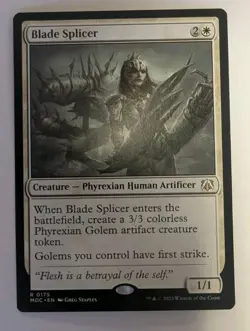 Blade Splicer Commander: March of the Machine - MTG RARE - Image 1