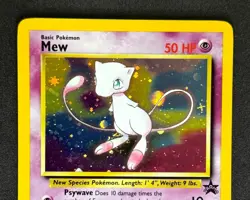 SWIRL Mew #9 Black Star Promo Pokemon Holo NM PSA - Image 4