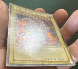 Yugioh The Winged Dragon of Ra DOD-001 Prismatic Secret Rare Yu-Gi-Oh! - Image 3