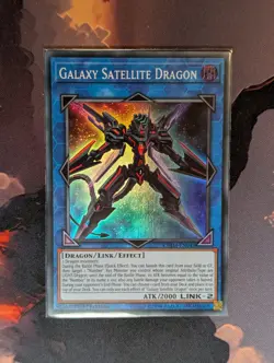 Yugioh Galaxy Satellite Dragon CHIM EN047 Super Rare 1st ED - Image 1