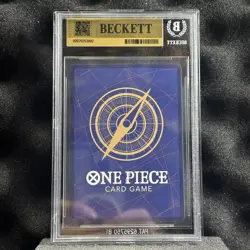 2025 One Piece #OP13-118 Monkey D. Luffy SEC Alt Art BGS 9.5 Auto Signed - Image 2