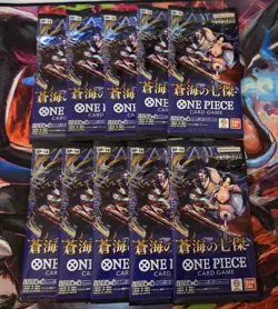 10 x ONE PIECE TCG OP-14 Japanese BOOSTER Packs - Image 1