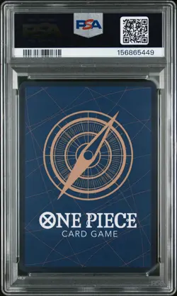 2024 One Piece Japanese Premium Booster PRB01 #120 Shanks SEC PSA 10 - Image 2