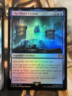 The Darkness & Water Crystal 0096 0085 MTG Final Fantasy English Foil - NM 🔥 - Image 3