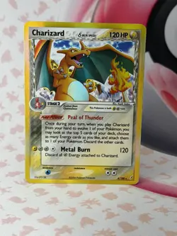 Pokemon TCG EX Crystal Guardians Charizard Delta Species Holo 4/100 MP! - Image 1