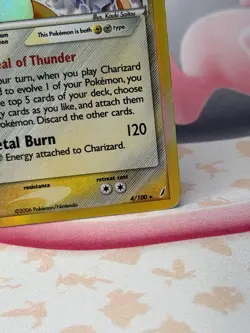 Pokemon TCG EX Crystal Guardians Charizard Delta Species Holo 4/100 MP! - Image 5