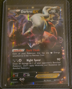 Pokemon Darkrai EX 88/113 Legendary Treasures Holo Ultra Rare English - Image 1