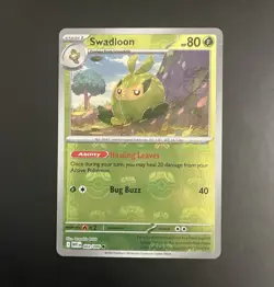 Swadloon (Master Ball Pattern) 002/086 Sv: White Flare Holo Stage 1 - Image 1