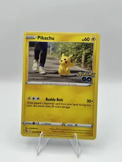 Pikachu - 27/78 Pokemon GO - Pokemon TCG - 2022 NM - Image 1