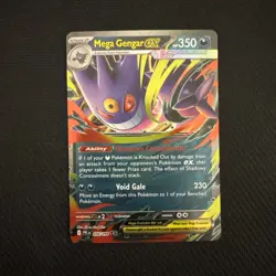 Mega Gengar ex - 125/217 ME: Ascended Heroes Pokemon TCG NM Holo - Image 1
