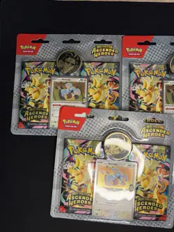 Pokemon TCG Mega Evolution Ascended Heroes Larry’s Komala Collection Lot Of 3 - Image 3