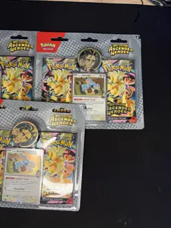 Pokemon TCG Mega Evolution Ascended Heroes Larry’s Komala Collection Lot Of 3 - Image 4
