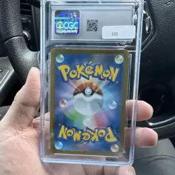 CGC 9 Pikachu 017/071 Japanese Clay Burst 2023 Holo Pokemon TCG Card - Image 2