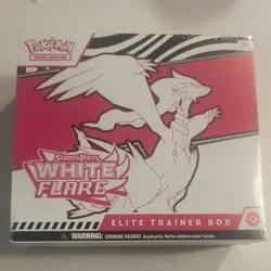 Pokemon TCG Scarlet & Violet—White Flare Elite Trainer Box 65 Cards 2025 - Image 1
