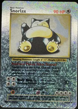 2002 Pokemon Legendary Collect. Snorlax 64/110 Reverse Holo MINTY - Image 2