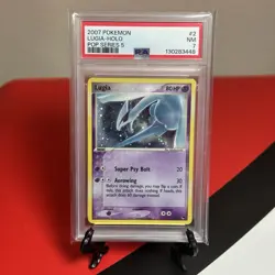 Pokemon Lugia 2/17 POP Series 5 Holo - PSA 7 w/ PERFECT MOUTH SWIRL! - Image 1