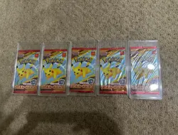 Pokemon TCG Japanese McDonald’s 2025 Promo Card Packs Sealed with Cases - Image 1
