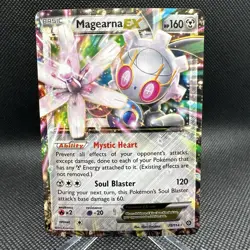 Pokemon TCG Magearna-EX Steam Siege 75/114 Holo Holo Rare EX - Image 1