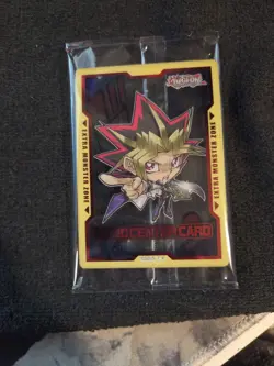 Yugioh TCG Yami Yugi (Chibi Art) Field Center Foil Token Factory Sealed - Image 1
