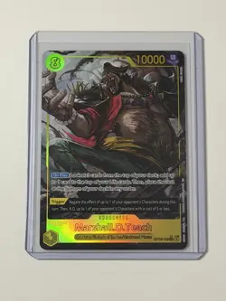 Marshall.D.Teach (Alternate Art) OP16-119 The Time of Battle Foil One Piece - Image 1