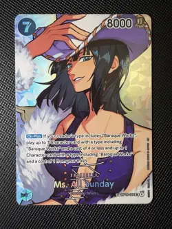 English Ms. All Sunday SP OP14-084 One Piece OP-16 TIME OF BATTLE - Image 1