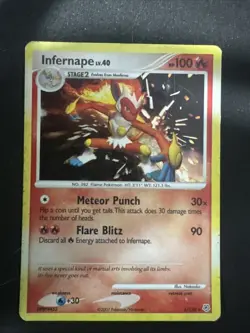 Infernape LV.40 5/130 Diamond & Pearl Promo Holo Rare Pokemon Card - Image 1