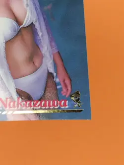 Junko Nakazawa UP TO BOY Card '98 Vintage Gravure Idol WANI BOOKS+GRAN PAPA TCG - Image 5