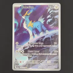 Pokemon TCG Card Cobalion 144/086 Black Bolt Illustration Rare *English* - NM - Image 1