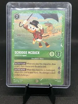Scrooge McDuck - S.H.U.S.H. Agent 36 Disney Lorcana Promo Cards Holo - Image 3