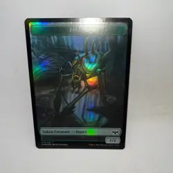 Insect Slug Double-Sided Token 13 Innistrad Crimson Vow Magic The Gathering Foil - Image 1