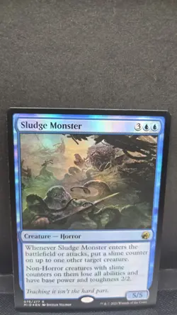 Sludge Monster - Foil R MTG Innistrad: Midnight Hunt M/NM, English - Image 1
