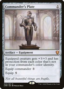 MTG Commander's Plate Commander Legends Regular Mythic Rare - Image 1