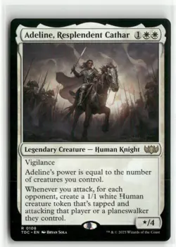 Adeline, Resplendent Cathar Commander Tarkir Dragonstorm MTG NM - Image 1