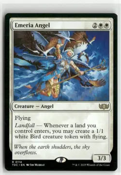 Emeria Angel Commander Tarkir Dragonstorm MTG NM - Image 1