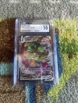 CGC GEM MINT 10 Tornadus VMAX Pokemon Chilling Reign - 125/198 HOLO - Image 1