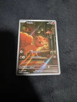 Pokemon Vulpix Mega Evolution IR 138/132 Near Mint - Image 1