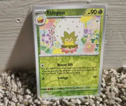 Eldegoss 11/142 Uncommon Reverse Holo Stellar Crown Pokemon TCG NM - Image 1