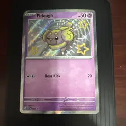 Pokemon Fidough Sv: Scarlet & Violet Promo Holo 069 Basic baby shiny - Image 1