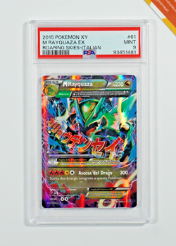 Pokemon PSA 9 M Rayquaza EX #61 XY Furie Volanti 2015 Italiano - Image 1